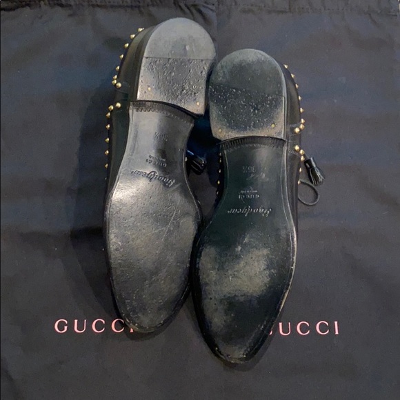 🔹Gucci Studded Leather Oxford - Picture 6 of 9